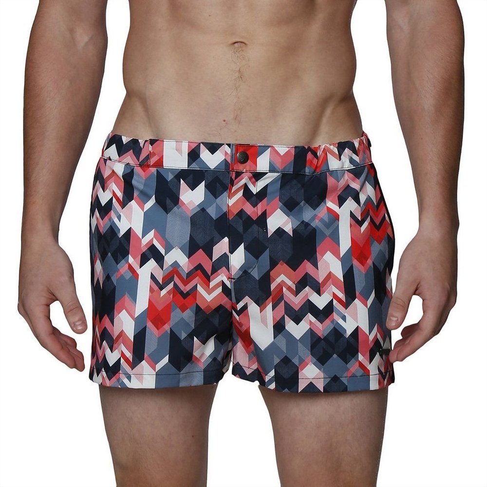 Parke & Ronen 2" Swim Trunk 32 Miter Navy